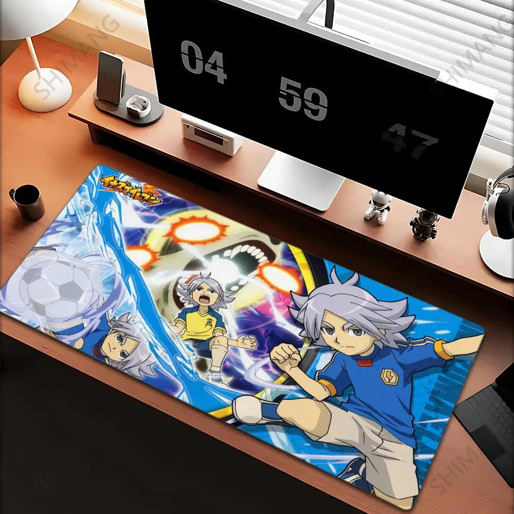 

Game Inazuma Eleven Mousepad Desk Pad Gaming Accessories Prime Gaming XXL Keyboard Pad Stitched Pad Desk Pad 400x900mm