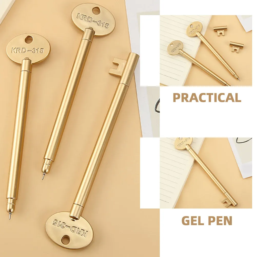 

Набор из 12 гелевых ручек в форме ключа, портативные ручки для письма, креативные пластиковые ручки для подписи, для офиса и учебы