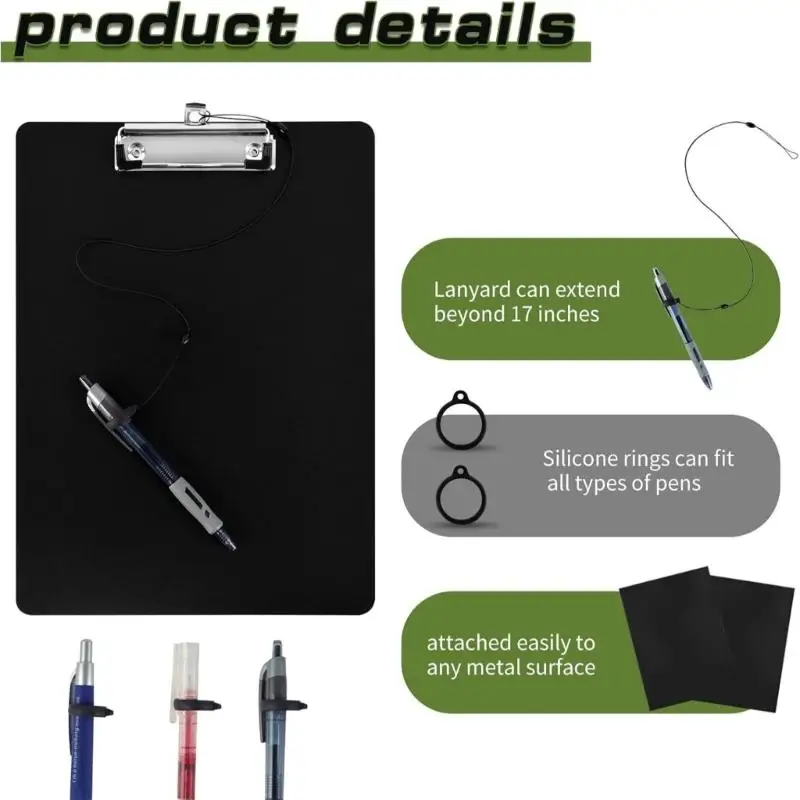 y1ub-warehouse-checklist-clipboard-set-2-piece-letter-size-clipboard-metal-clip-and-lanyard-for-checklists-and-records