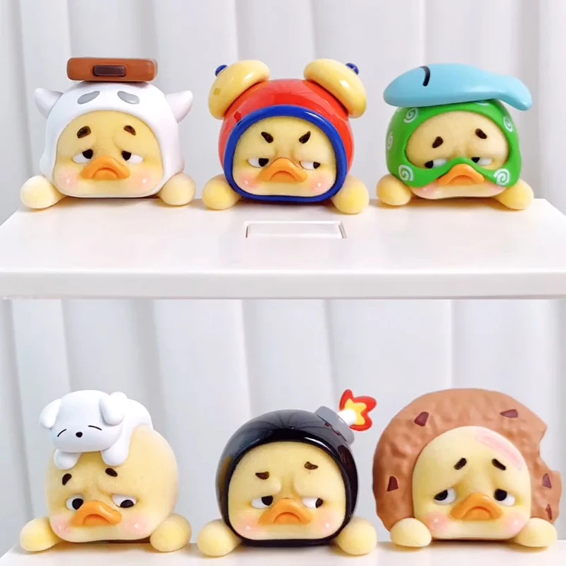 Upsetduck Status Display Duck Series Blind Box Upsetduck Hippers Action Figure Mystery Box Duck Anime Figurine Mystery Box Toys view 2