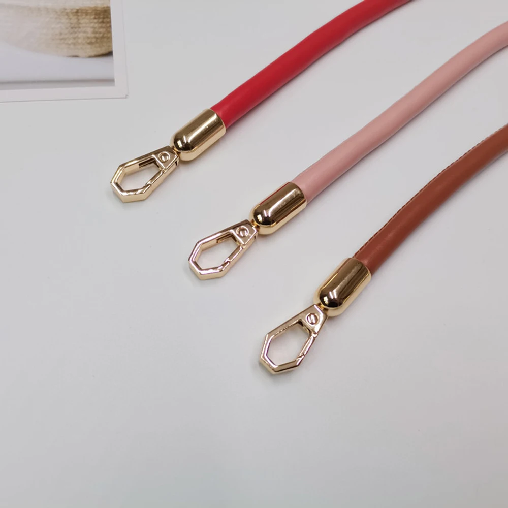 Shoulder Strap For Women Bag Short Bag Handles Pu Leather Fashion Lady Short Bag Belts Rope Handles For Handbag Diy Bag Parts