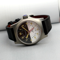 Merkur Vintage Watch British Military Field Watch Mens Automatic Mechanical Watches Luminous Stain Steel Sapphire Reloj Hombre