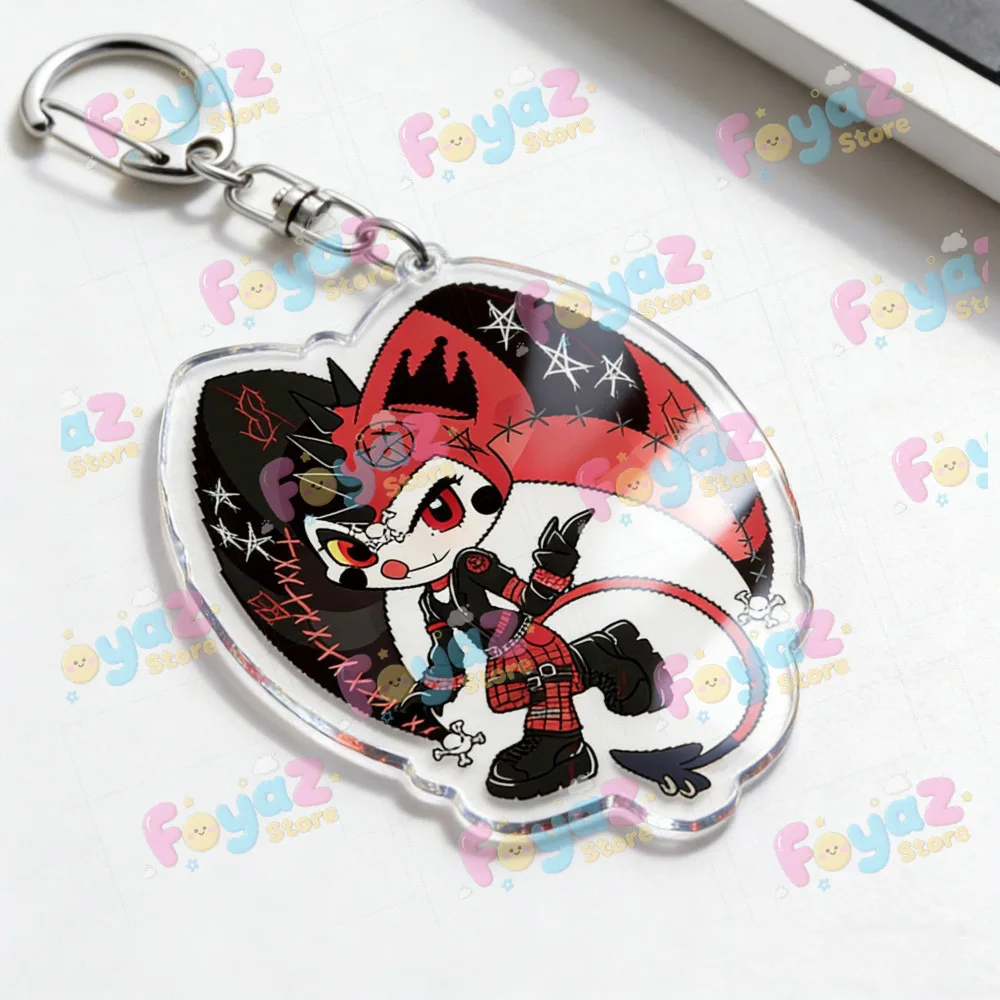 Hellbound Heartbreakers Verosika, Beezlebub, Fizzarolli, Asmodeus, Loona, Octavia Keychain