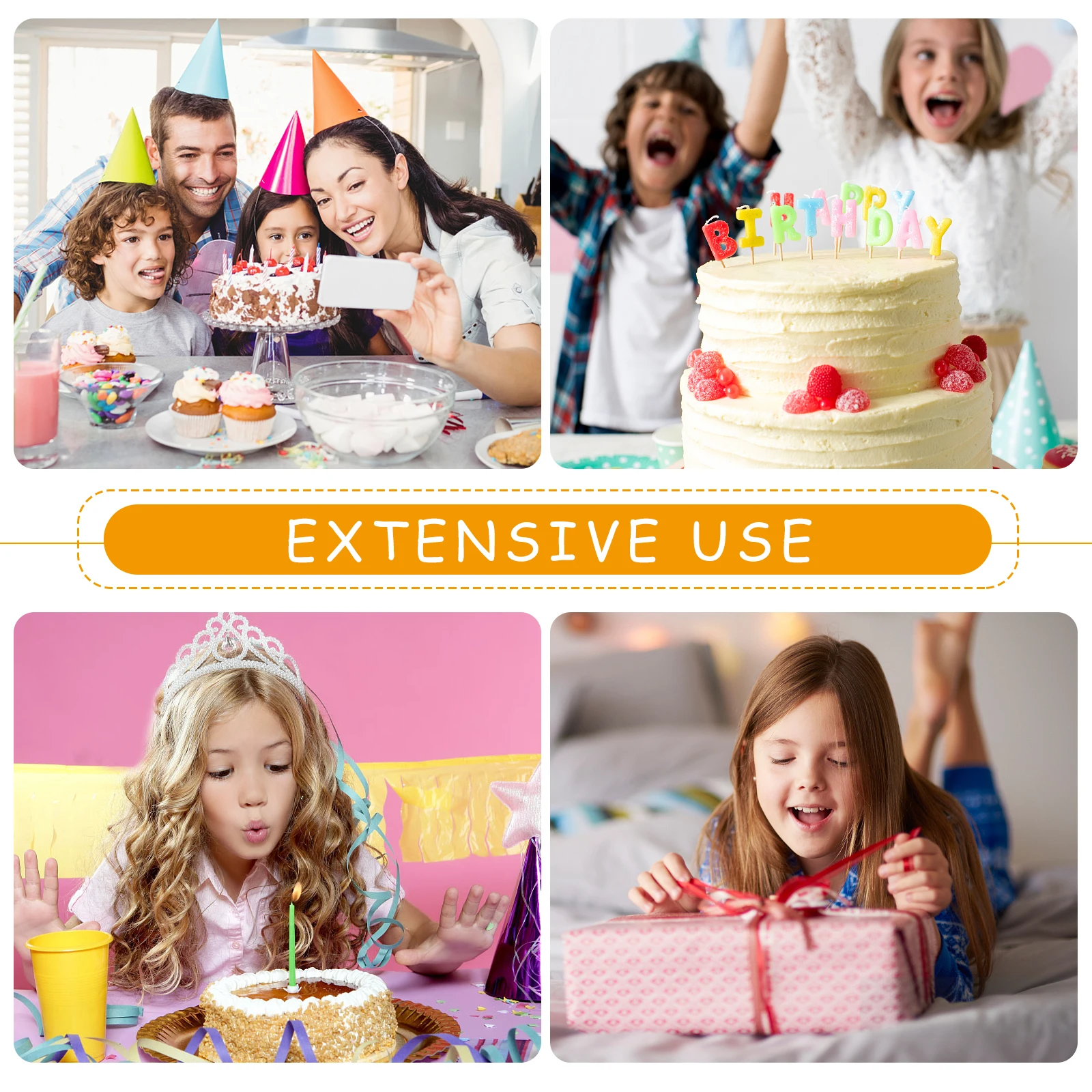 

Birthday Party Hat Cone Glitter Mesh Crown Headpiece Accessory for Kids Girls Women Colorful Celebration Party Hats