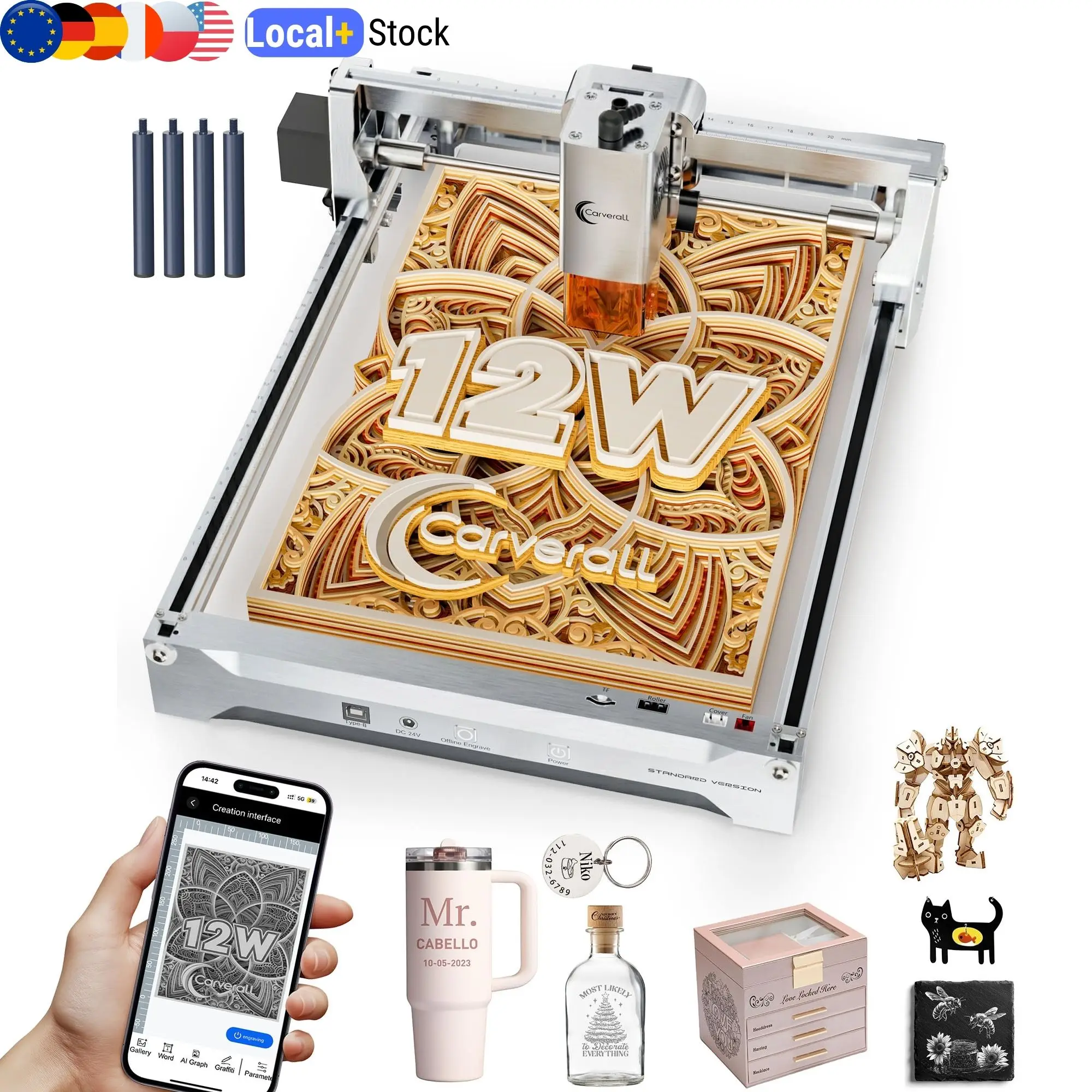 Carverall K15Pro La…