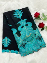 2023Spring New Dubai Scarf For Muslim Women African Cotton Hijab Islam Hijab Pashmina Turban Headscarf Embroidery Shawls DR047