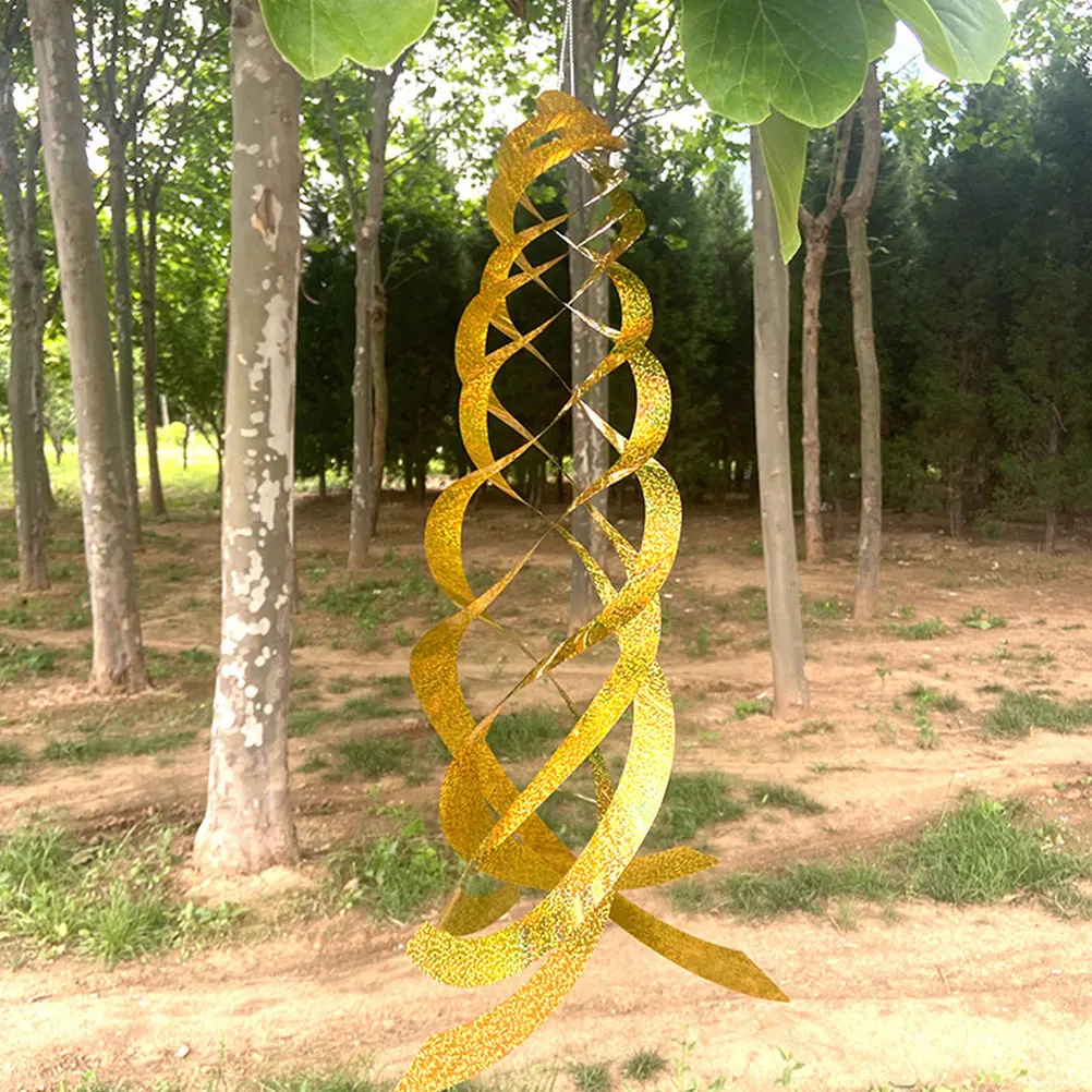 

3pcs Bird Repellent Reflective Film Scare Discs Garden Farm Balcony Outdoor Hanging Decorative Pest Control Device Yard Lawn