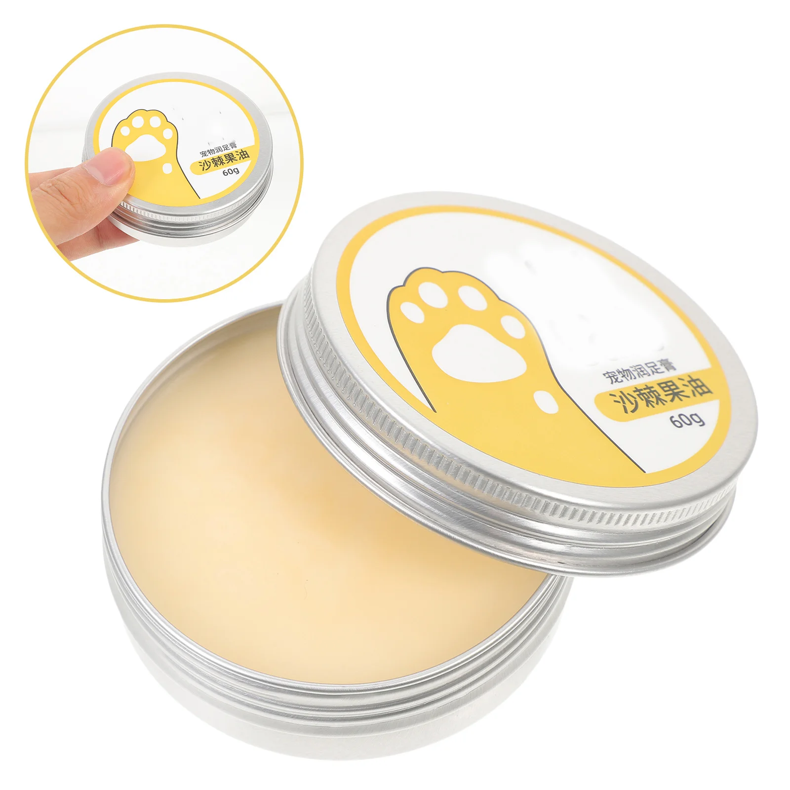 

Natural Dog Paw Balm Portable Lightweight Pet Paw Cream Protective Foot Balm for Dogs Cats Winter Paws Care Pet Dog Supply