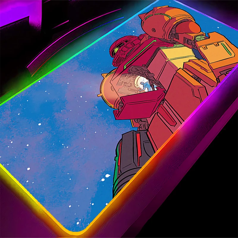 Mousepad gamer espesso com LED - Mouse Pad Extended Rgb avaliação e preço