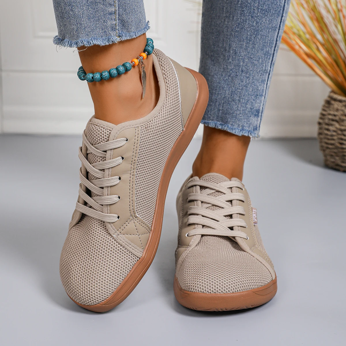 

Новые повседневные туфли: легкие, удобные, стильные, модные, нескользящие, прочные, дышащие, с широким носком.