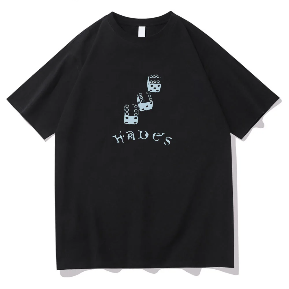 Camisetas de manga corta de algodón Melanie Martinez Hades Dice para hombre y mujer, camisetas informales de alta calidad, ropa de moda para nuevos fanáticos, regalos