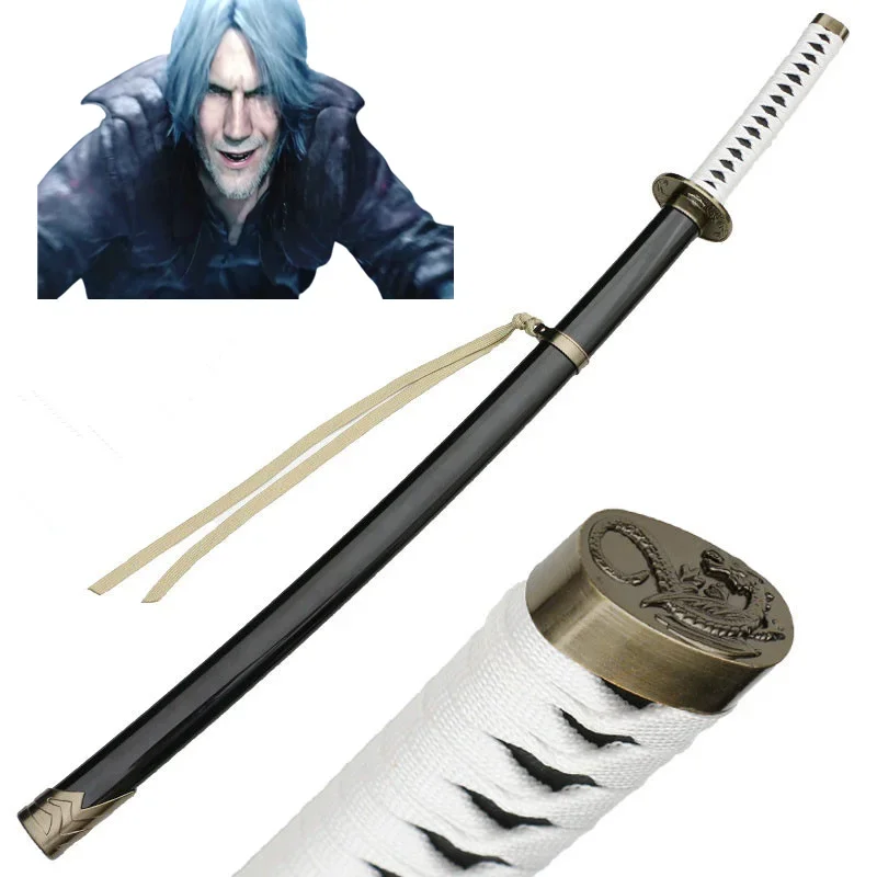 

Cosplay Virgil Nero Enma Demon 41inch Bamboo Assembled Katana Sword Role Play Game Ghost Cry Weapon Model 104cm