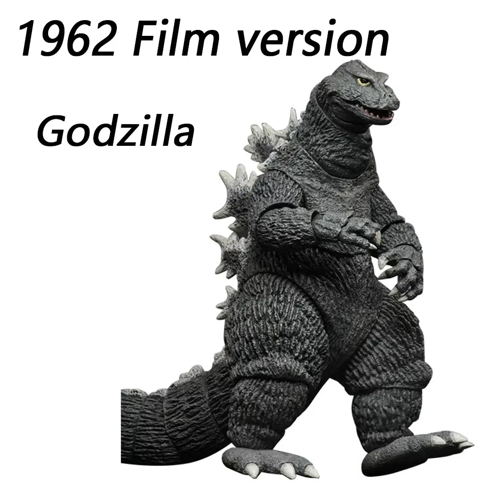 

Genuine 1962 Movie Version Godzilla Action Figures King of Monsters about 16cm High Periphery Ornaments Garage Kit Best Sellers