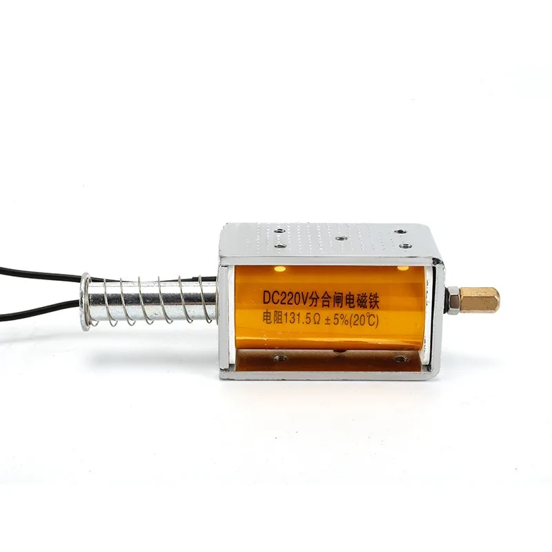 Industrial Push-Pull Open-Close Electromagnet DC Solenoid Actuator for Circuit Breaker
