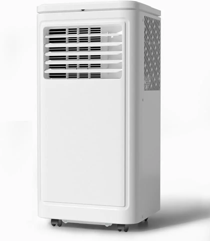 

10000 BTU for Room up to 450 sq. ft, Portable AC with Dehumidifier & Fan, 2 Fan Speeds, 24H Timer, Remote Control