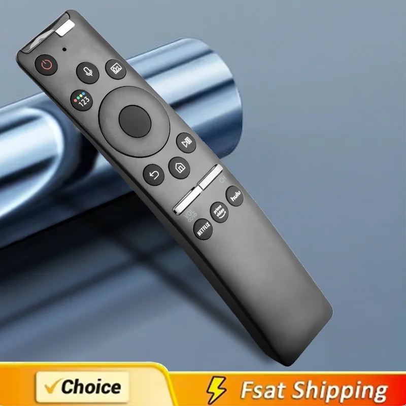 

BN59-01312A Voice Remote Control For All Samsung LCD LED QLED 4K 8K UHD Crystal Frame HDR Curved Smart TV QN43Q60R QN49Q60R