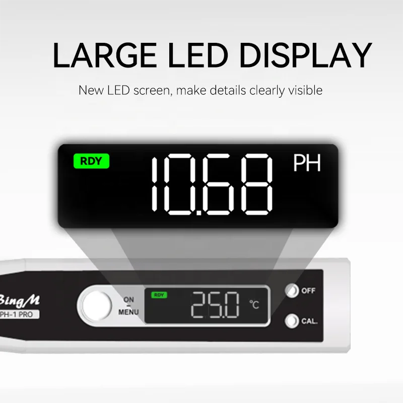 Mejores ventas, electrodo Sensor de medidor de pH Industrial para cosméticos, medidor de pH, lociones y geles, productos de medidor de PH Industrial de gran oferta