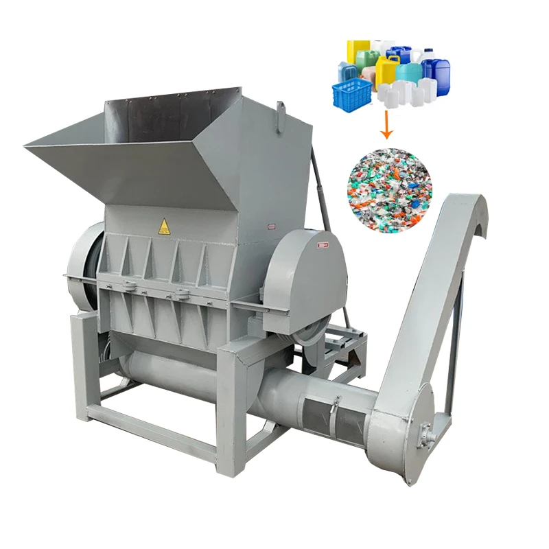 Motor Shredder Plastic Recycling Machine