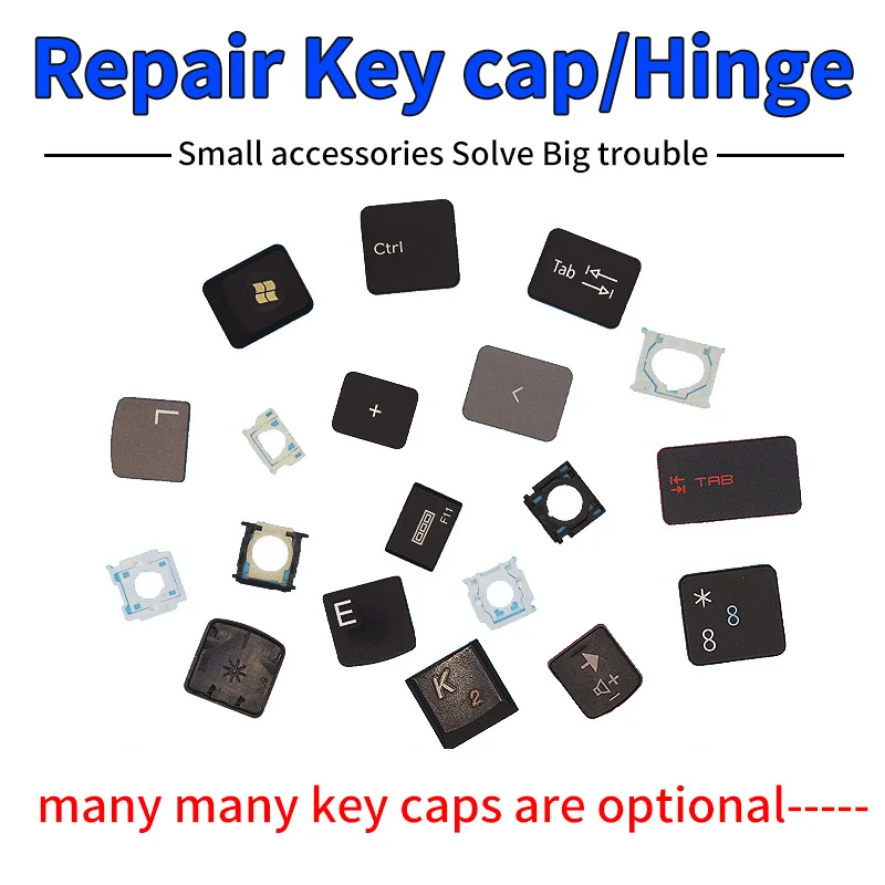 

Original Key Cap Hinge Rubber pad For ASUS ACER HP DELL IBM Lenovo Xiaomi HUAWEI MSI Apple HASEE SONY Laptop Keyboard KeyCap