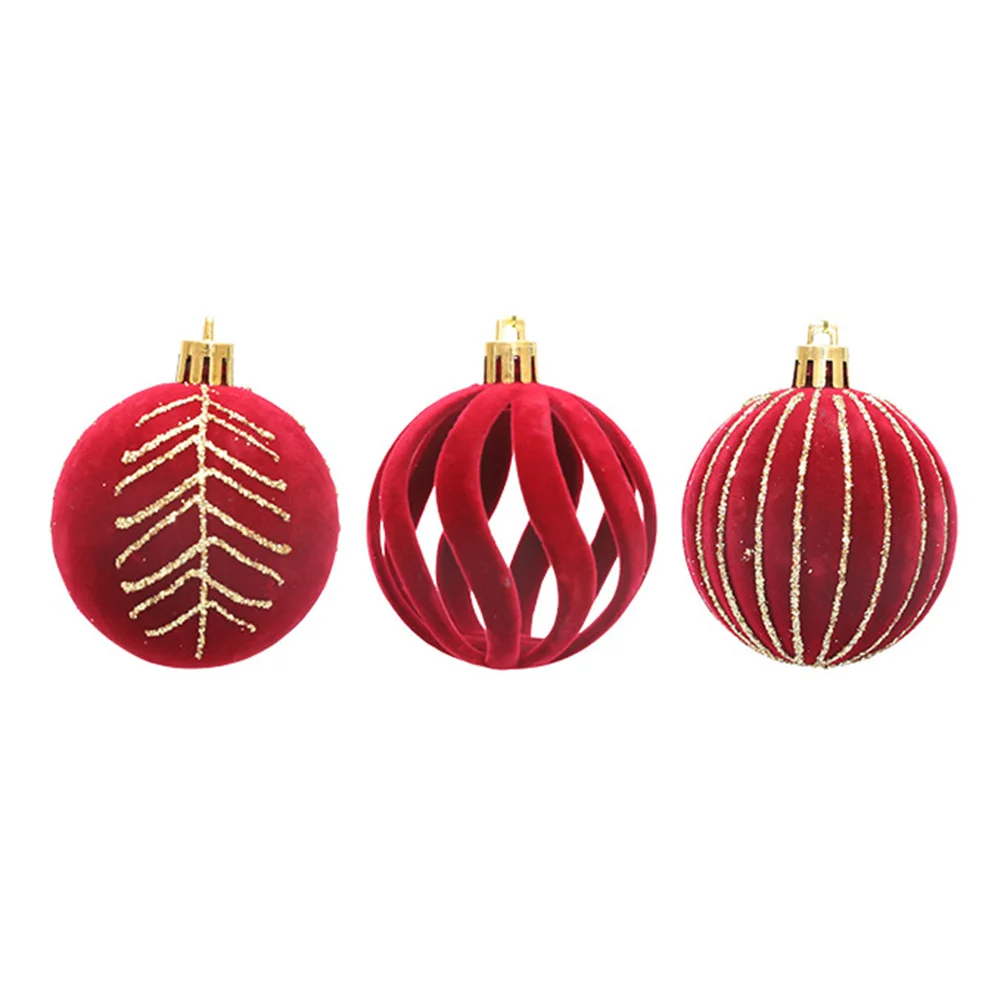 

Festive Decor Christmas Balls Festive Gatherings 6cm Versatile Holiday Ornaments 6cm Diameter Hanging Ornaments