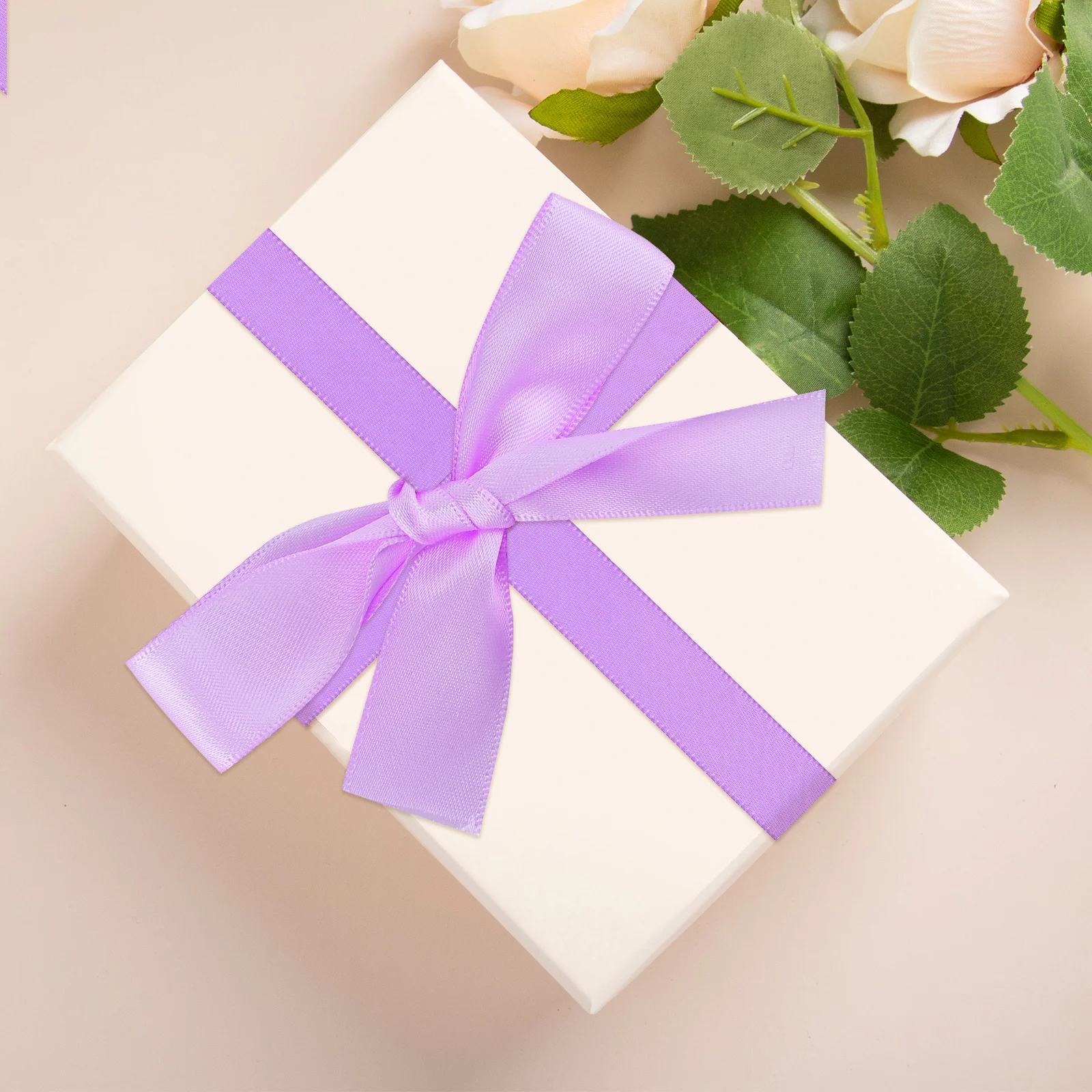 

23 Pieces Craft Ribbon Satin Double Faced Trimming for Birthday Gifts Valentine Day Decorations Wedding Party Supplies