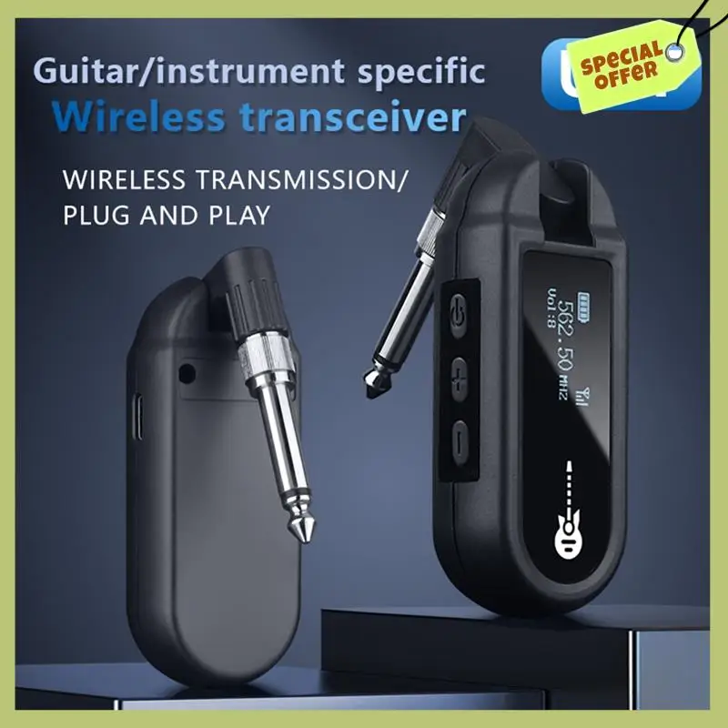 

Advanced M02 UHF Wireless System Transmitter And Receiver For Violin Electric Piano Keyboard Instrument Electric Drum