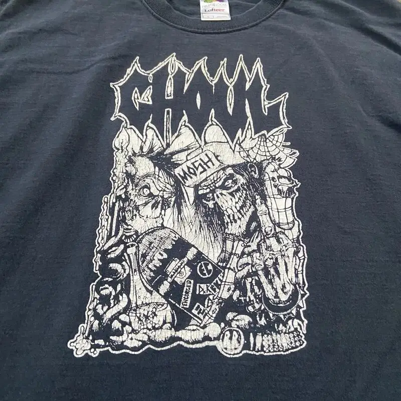 Ghoul Skeletons Skulls Pentagram Graphic T-Shirt