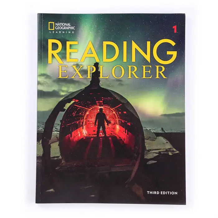 6Pcs/ Full Set ReadingExplorer Third Edition by NGL Reading Special Training Student's Learn Book Support Point-to-Point Reading