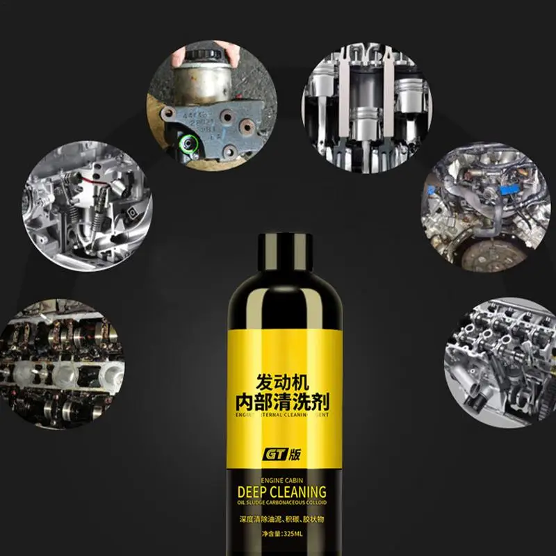 325ml Engine Cleaning Fuel Efficient Protective Agent Remove Sludge Engine Anti-wear Repair Agent Powerful Cleaning Lubricant