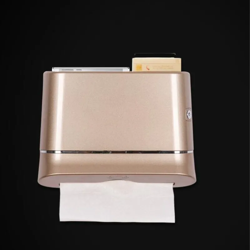 Vidric Fashion white/black/gold bathroom ABS material paper holder,bathroom accessories,paper case public products