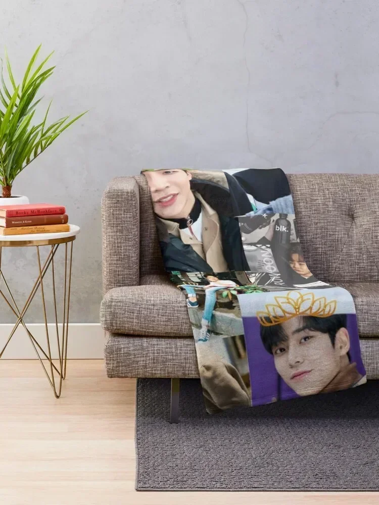 Rowoon Beautiful Collage Throw Blanket Luxury Brand sofa bed Extra Large Throw manga Blankets