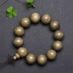 Natural Ebony Bead Bracelet Lucky Peace Bracelet 15MM 18mm 20mm Beads Oriental Sacred Wood