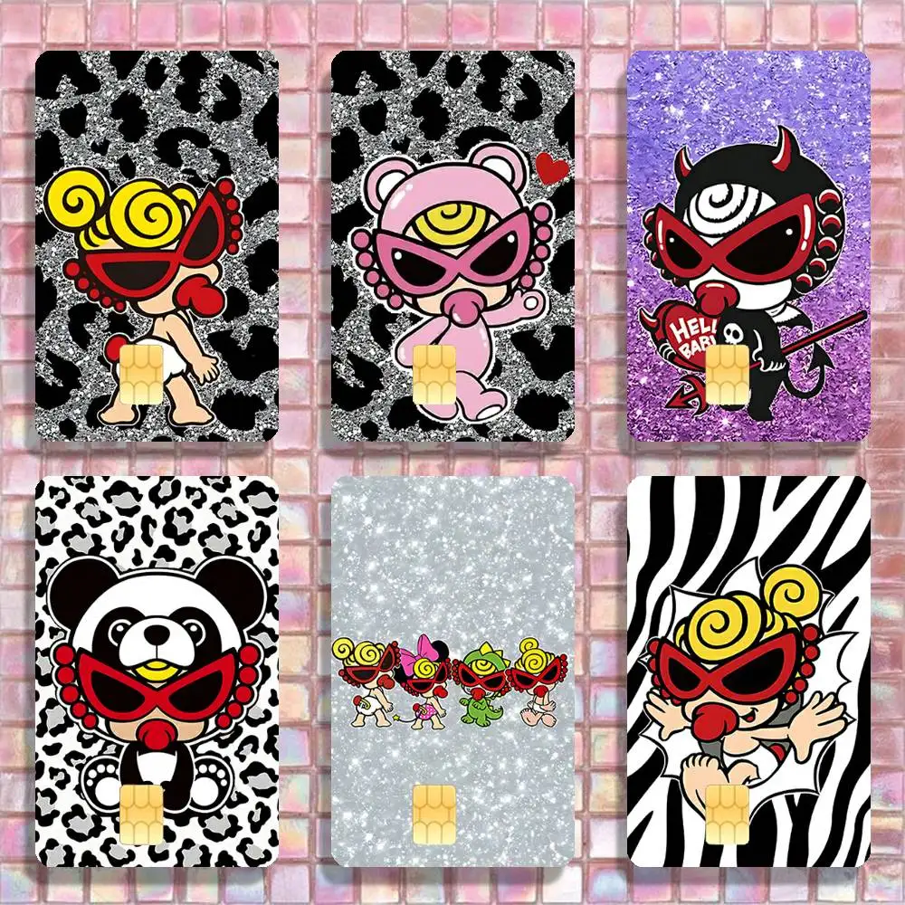 

H-Hysteric Cute M-Mini Stickers Credit Visa Debit Bank Charge Card Bus Metro Waterproof Sticker Decal Decoration