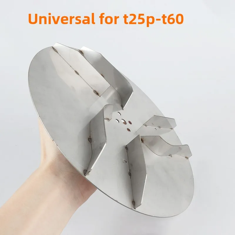 Spreader Stainless Steel Disc Wide Powder Coating Range Anti-Clog Design for DJI T60/T50/T40/T30/T20P Agricultural Drones