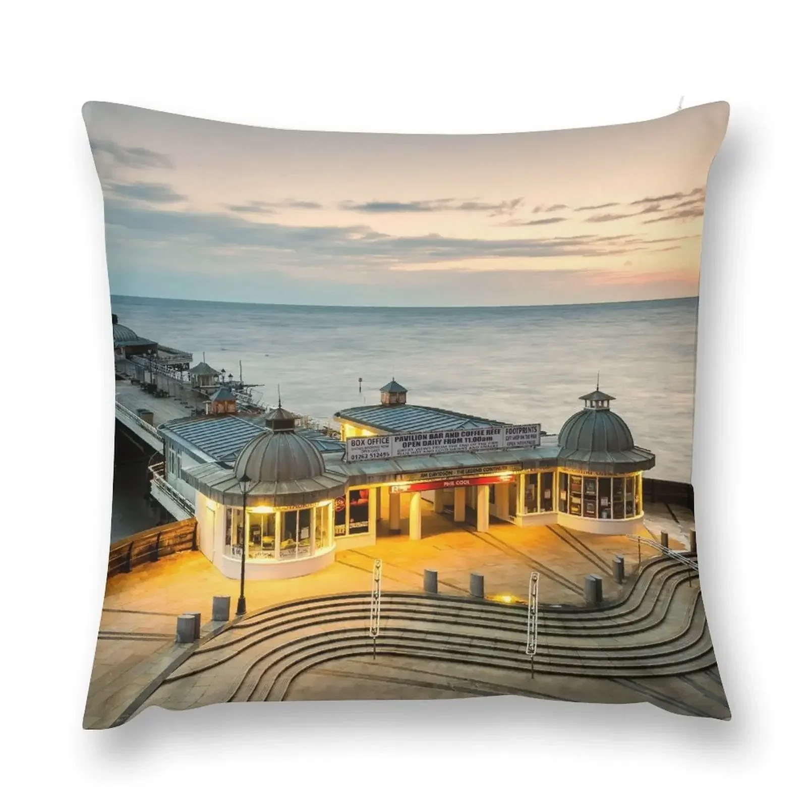 

Cromer Pier Throw Pillow Sofa Cushion Marble Cushion Cover pillow