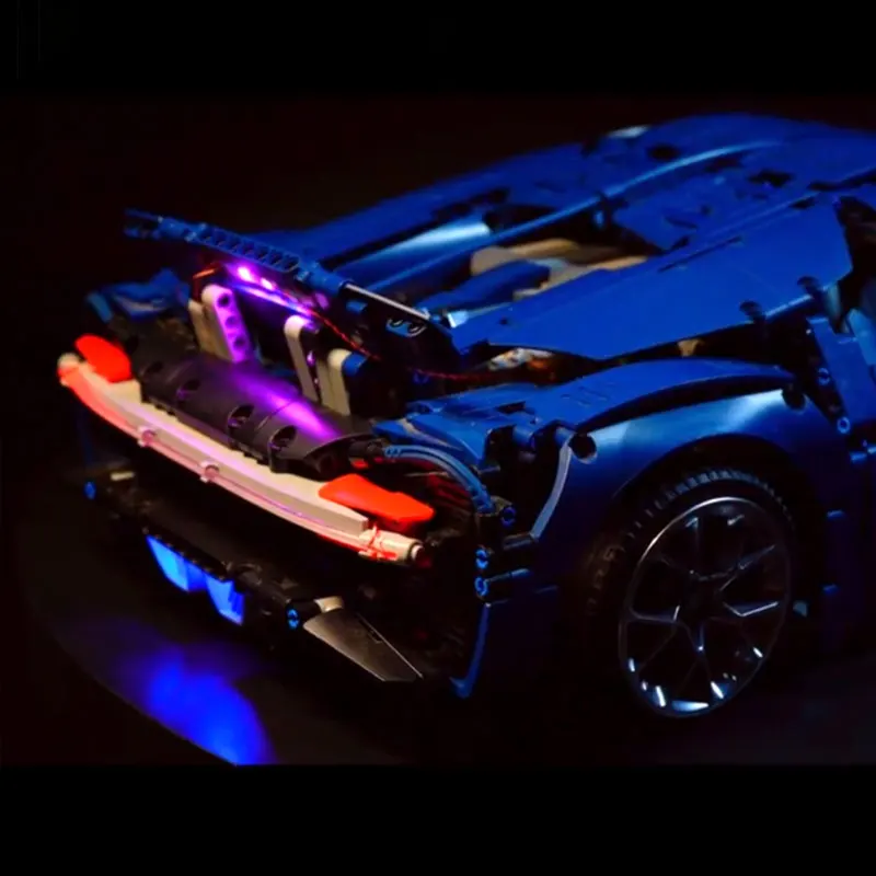 LED-lichtset voor LEGO Technische 42083 Home Decor Supersportwagen DIY-cadeau (exclusief bouwstenen Bricks Kits Sets Model)