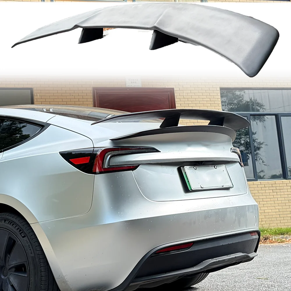 

For 19-24 Tesla Model 3 spoilers Novitec style luggage compartment lid decorative tail wing true carbon fiber rear pressure wing
