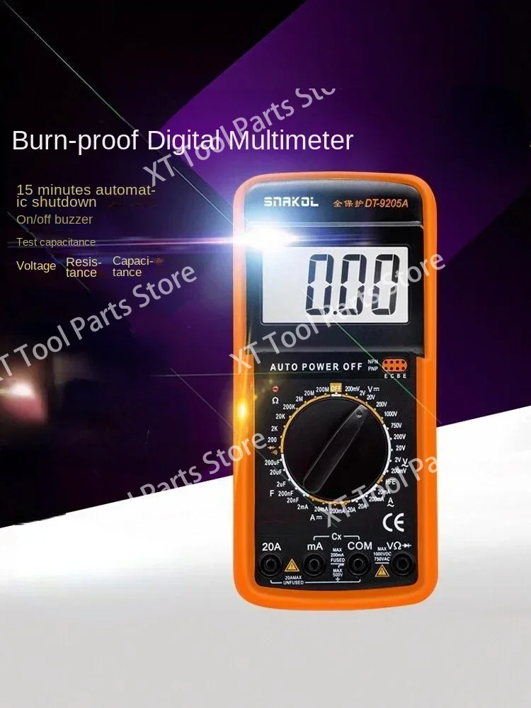 DT9205A High Precision Electronic Multimeter Digital Multimeter