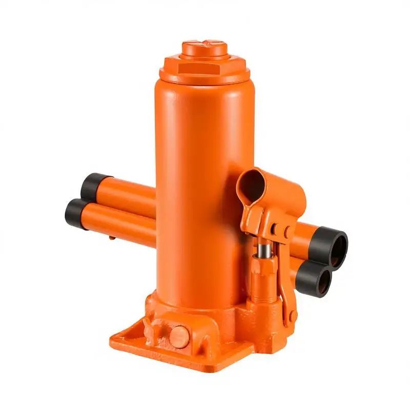 

Hydraulic Lifting Tool 10 Ton 9.3-18.5 Inch Lifting Range For Car Maintenance, Residential Lifting, Farming Machinery Heavy Duty Welded Cylinder Orange Cylinder Jack