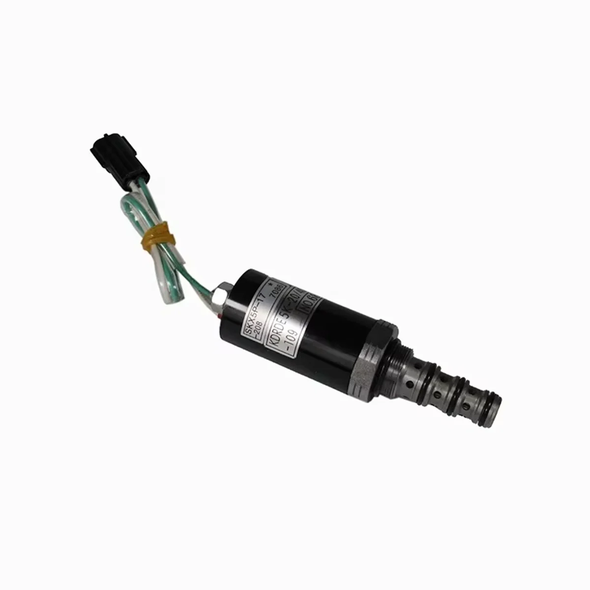

For Excavator Parts R215-7 KDRDE5K-20/40C07-109 SKX5P-17-208 NO.6804 SOLENOID VALVE Hydraulic Pump Solenoid Valve