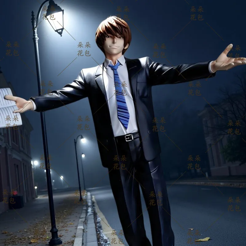

New Yagami Light Anime Figures Death Note Figure Collection Desk Ornament Toys Model 2 Colors Pvc Statue Model Toy Gifts