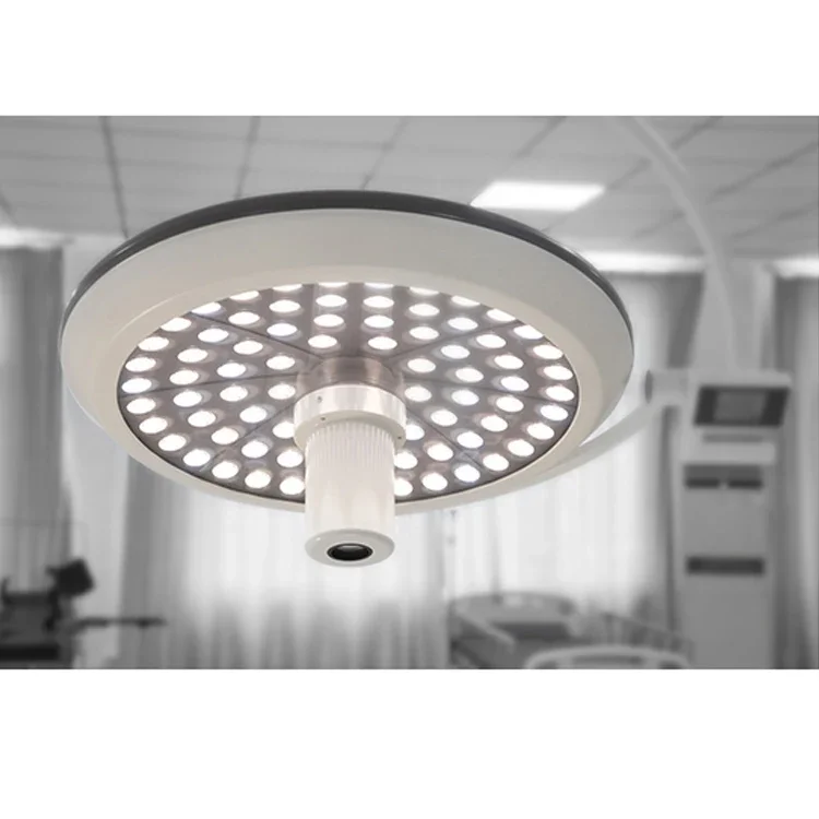 Lampa chirurgiczna LED z 3 ramionami Podwójna kopułkowa lampa sufitowa LED Bezbarwne światło operacyjne z kamerą Sony