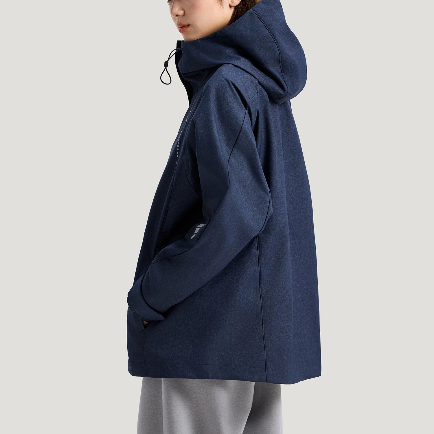 Adidas genuine light sports series new women's dark blue jacket jacket KV4873