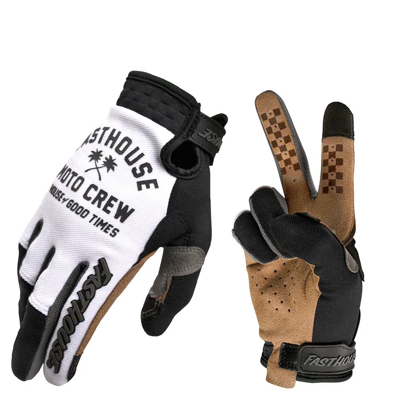 ถุงมือหน้าจอสัมผัสแบบใหม่ ปี 2025 ถุงมือขี่มอเตอร์ไซค์สำหรับผู้ชาย ถุงมือขี่จักรยานแบบออฟโรด ถุงมือสำหรับผู้หญิง