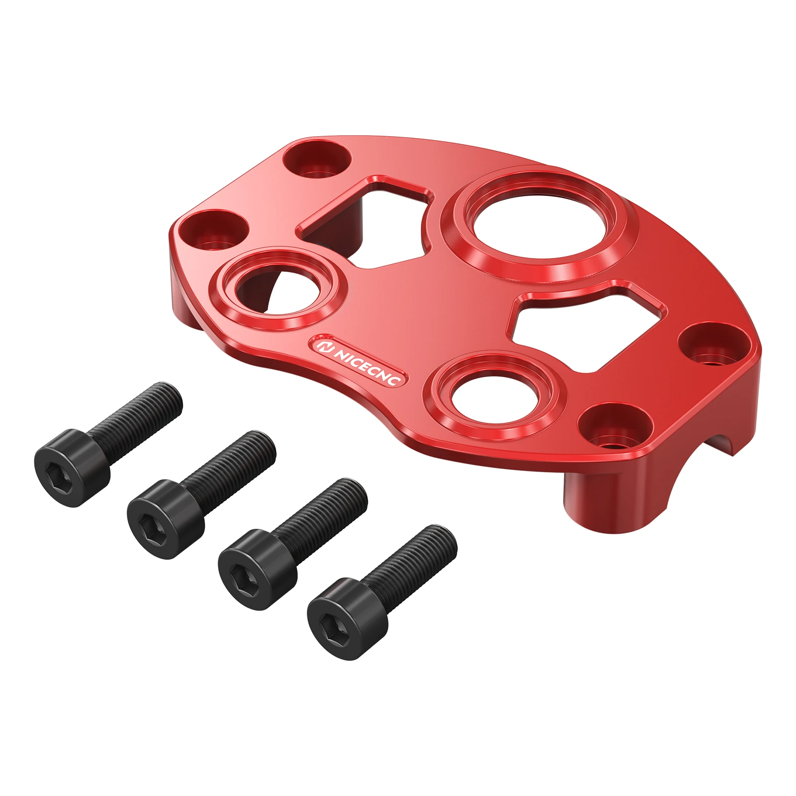 

ATV Upper Handlebar Clamp Mount For HONDA TRX 450R Key Switch Dash Panel Aluminum For TRX 450ER Honda TRX450R 53131-HB6-000