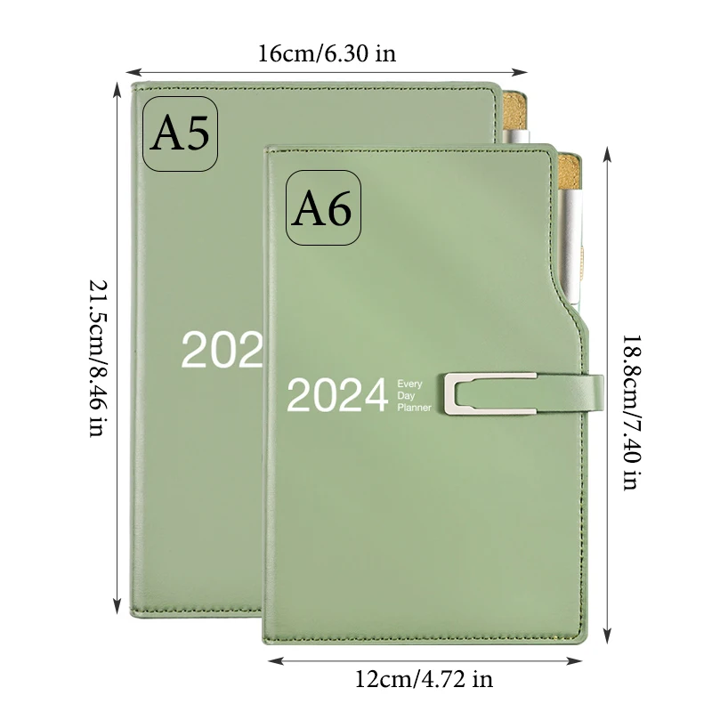 Imagem -04 - Plano Notebook a5 a6 Fivela Magnética com Clipe de Caneta Capa Macia do Plutônio 176 Folhas Livro Agenda Livro Bloco de Notas de Estudo de Escritório Cs-93 Novo 2024