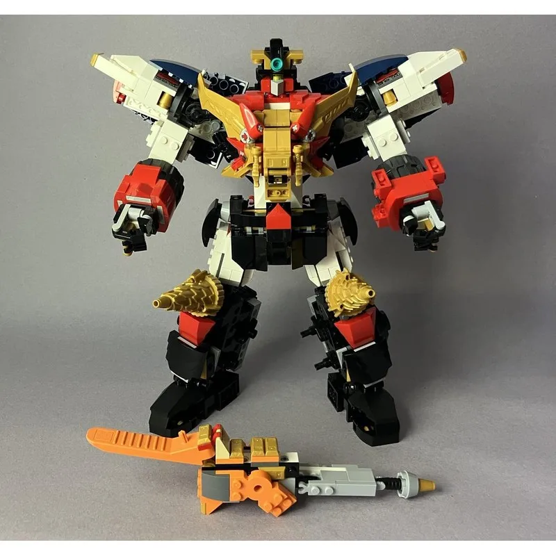 900 Stück MOC- 215241   Moc Bausteine Berühmte Film Modell Krieger Mecha Technologie Modulare Blöcke Urlaub Geschenke Spielzeug Für Kinder