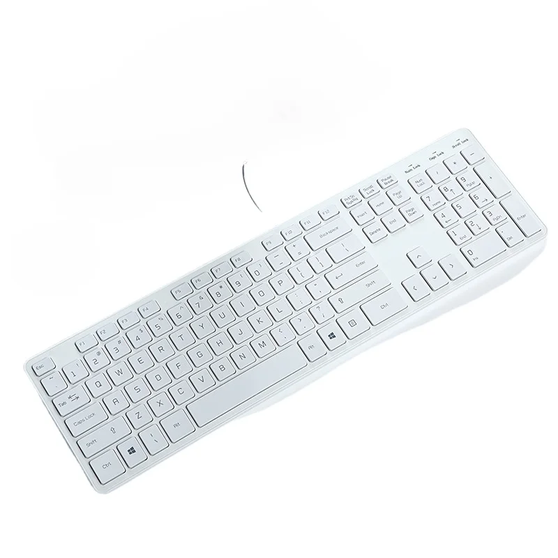 Silent Keyboard Wired Slim Desktop Computer Notebook