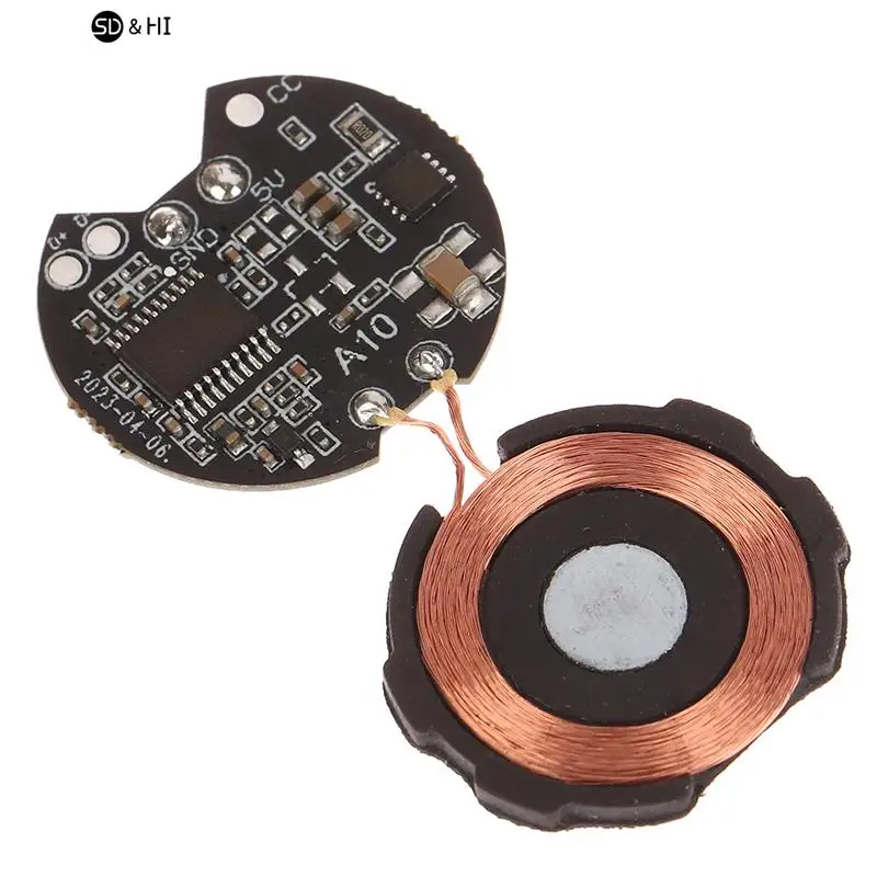 5V 1A Wireless Charger Module Transmitter PCBA Circuit Board+Coil For  Watch Charger