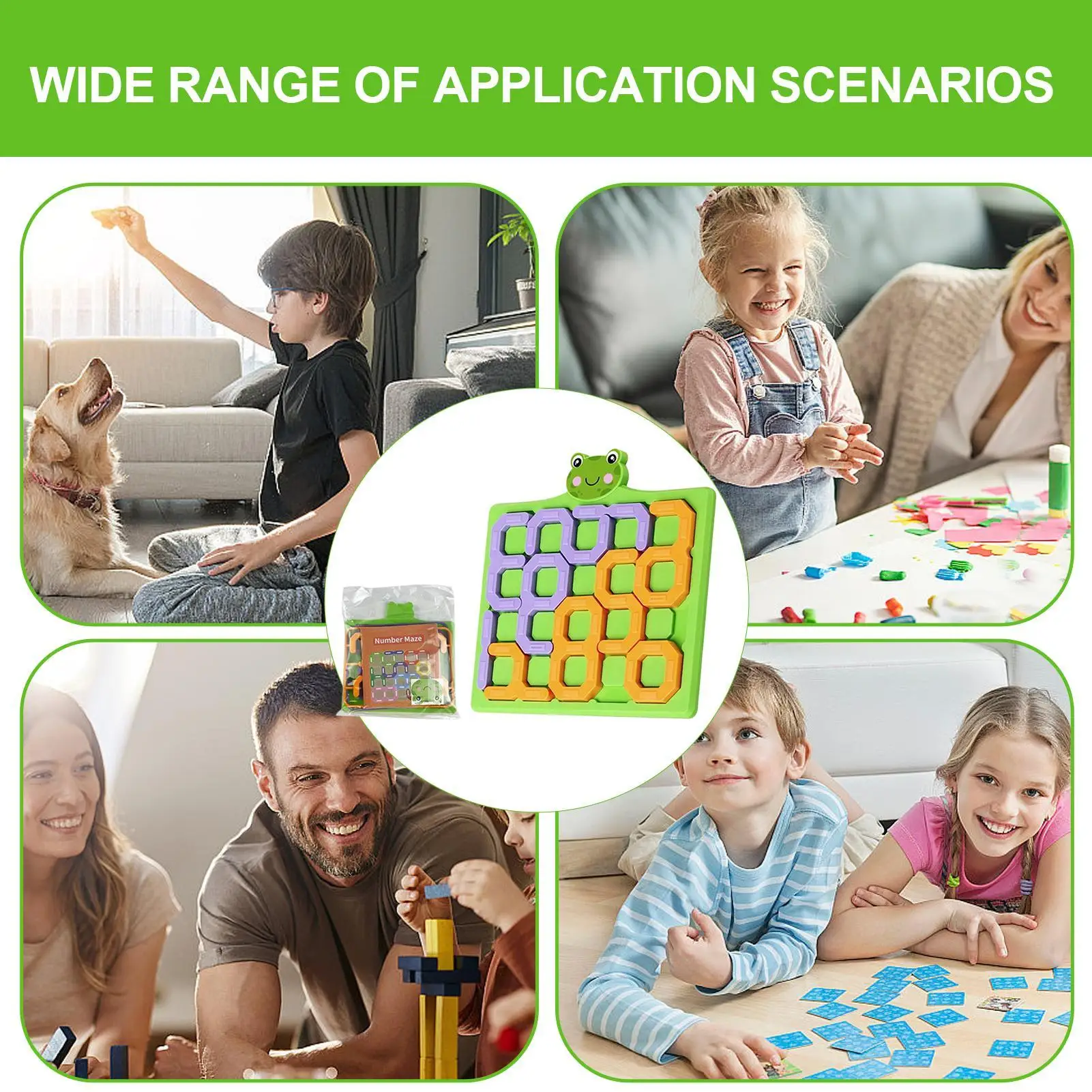 숫자 퍼즐 숫자 미로 게임 어린이를위한 대화 형 교육 Playgame 장난감 소녀 홈 놀이 시간 소년 손-눈 조정